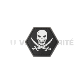 Schwarzer Piraten-Flaggen Patch - JTG