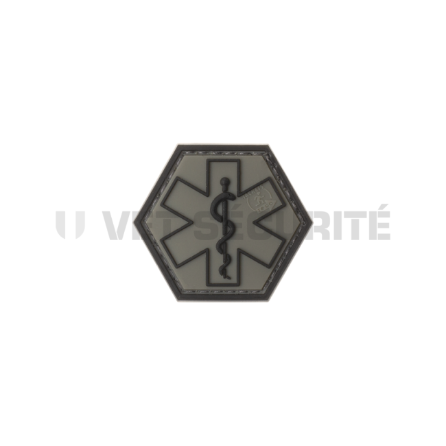 Patch hexagonal paramedical gris - JTG 