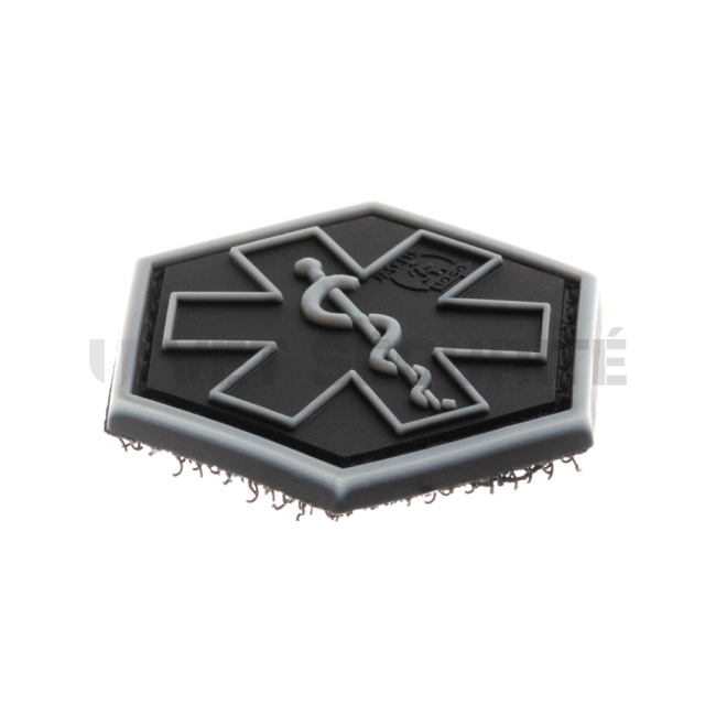 Patch sześciokątny paramedyczny czarny - JTG