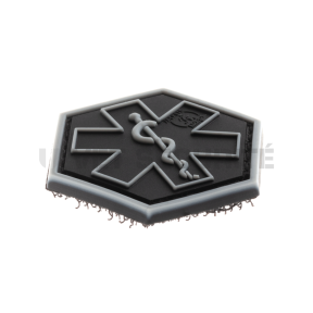 Patch hexagonal paramedisch zwart - JTG