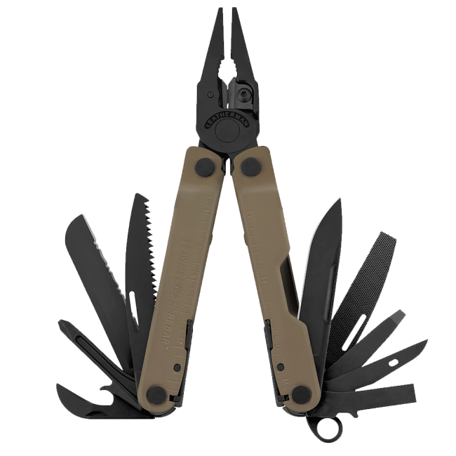 Multifunctionele tang 17 gereedschappen REBAR Coyote - Leatherman