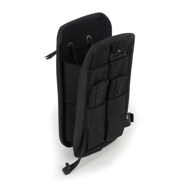 Porte radio Holster Molle Full black - Dimatex