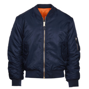 Veste bomber aviation MA-1 bleu - Fostex Garments