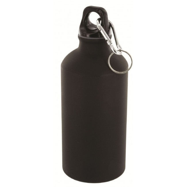 Aluminium fles 1L Zwart - Highlander