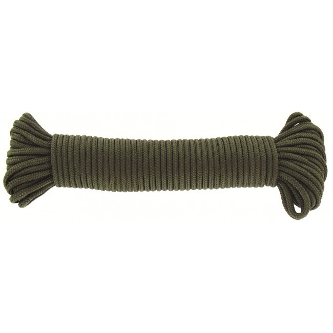 Touwrol 3mm x 15m Groen OD - Highlander