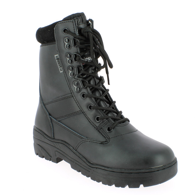 Buty Patrol boots Skóra Czarna - Kombat Tactical