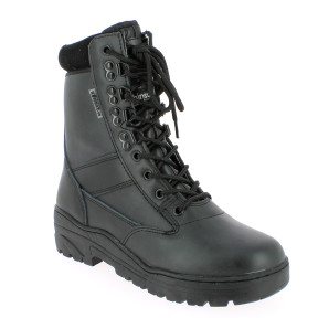 Schwarze Lederstiefel Patrol Boots - Kombat Tactical