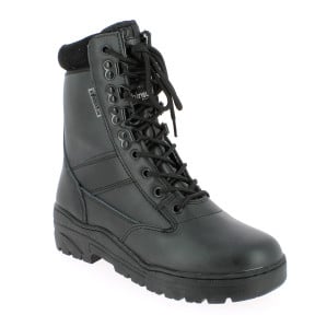 Schwarze Lederstiefel Patrol Boots - Kombat Tactical