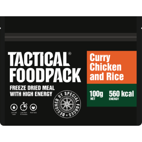 Repas Poulet au Curry et Riz - Tactical Foodpack