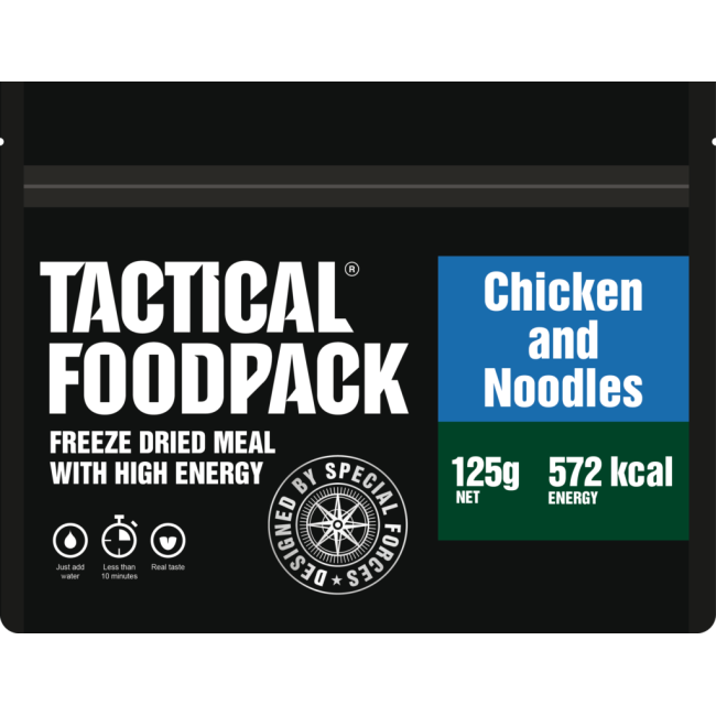 Posiłek liofilizowany Makaron i Kurczak - Tactical Foodpack