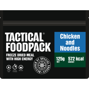 Repas lyophilisé Nouilles et Poulet - Tactical Foodpack