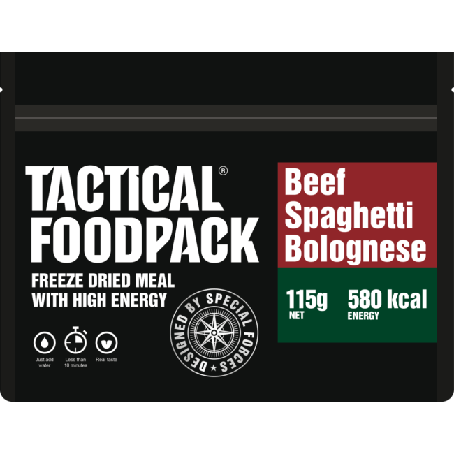 Spaghetti Bolognese - Tactical Foodpack