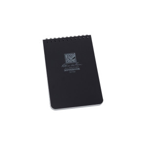 Notizbuch 10 x 15 cm schwarz - Rite in the Rain