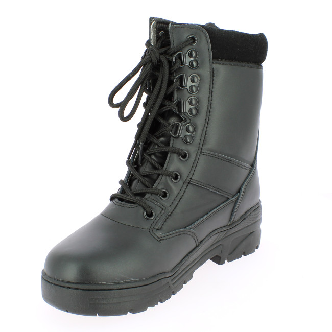 Skórzany but Patrol boots Czarny - Kombat Tactical