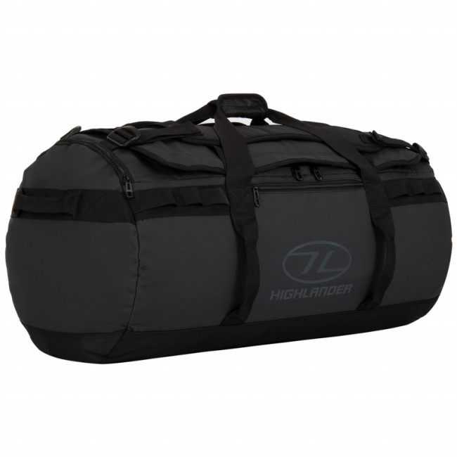 Sac de voyage imperméable STORM 90L noir - Highlander