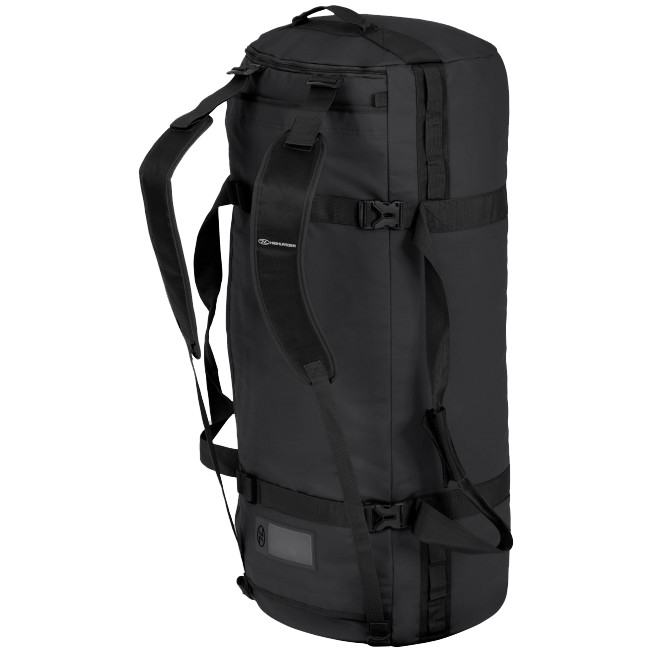 Schwarze wasserdichte Reisetasche STORM 120L - Highlander