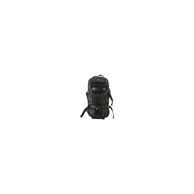 Rucksack Small Assault Pack 28L Schwarz Camo - Kombat Tactical