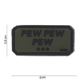 Patch 3D PVC "Pew Pew Pew" Cam - 101 Inc
