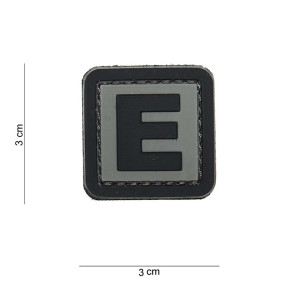 Patch 3D en PVC lettre G - 101 Inc