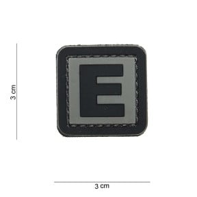 Patch 3D en PVC lettre G - 101 Inc