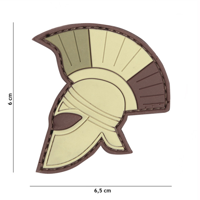 3D PVC patch Romeinse helm Multi - 101 Inc