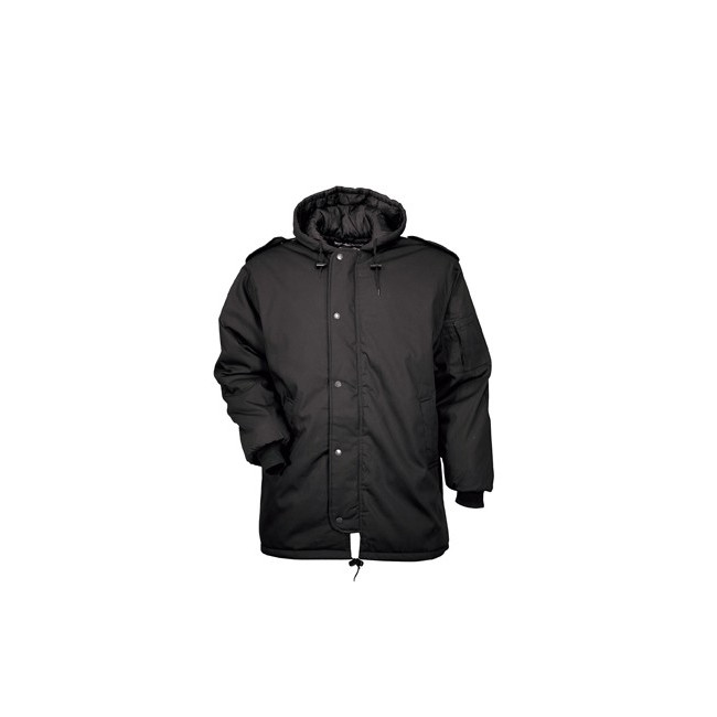PARKA DUBON CZARNA S