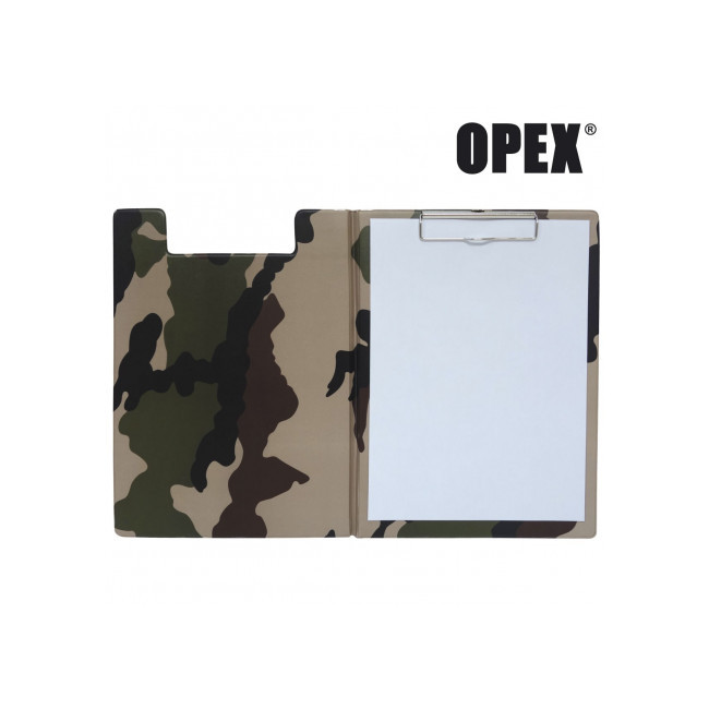 Documentenhouder A4 met clip camo CE - Patrol
