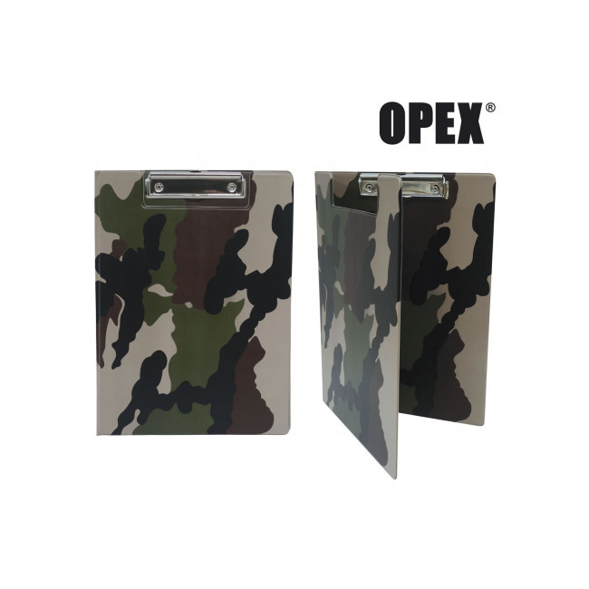 Porte document A4 avec clip camo CE - Patrol
