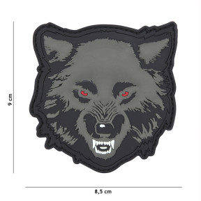 3D PVC Patch Grauer Wolf - 101 Inc