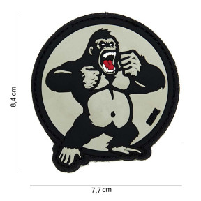 3D PVC Patch King Kong Weiß - 101 Inc