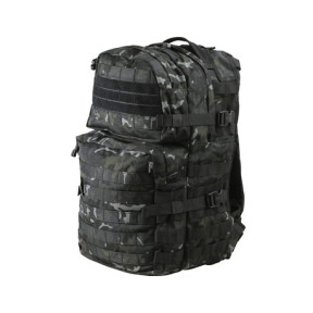 Sac à dos Medium Assault Pack 40L Camo Noir - Kombat Tactical