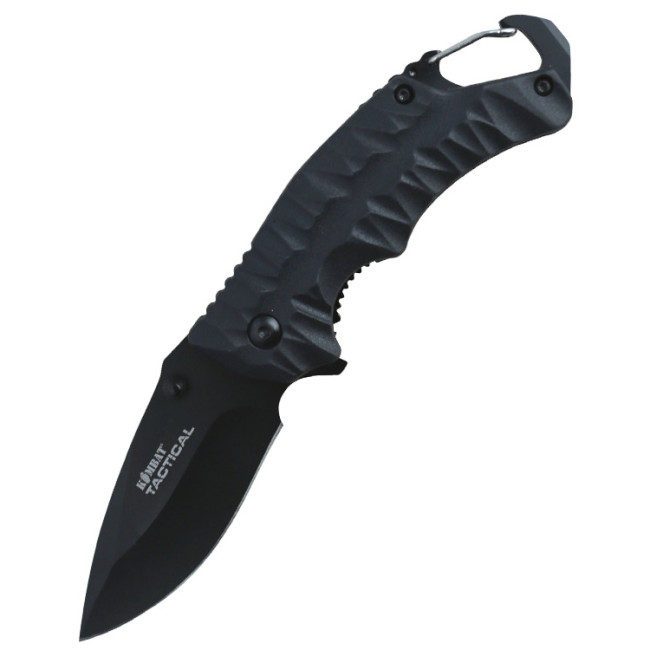Elite Gator Lock Mes Zwart - Kombat Tactical