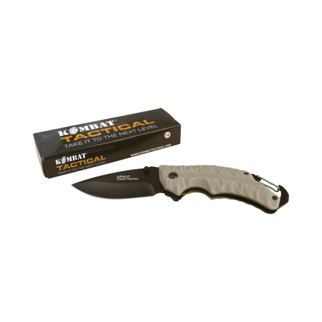 Nóż Elite Gator Lock Coyote - Kombat Tactical