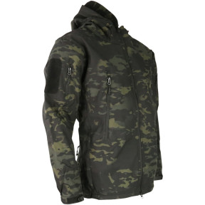 Veste Softshell Patriot Tactical Dark Camo - Kombat Tactical