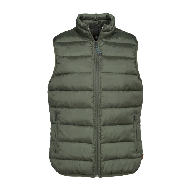 Gewatteerd vest Trekking Kaki - City Guard