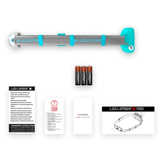 NEO hoofdlamp blauw - Led Lenser