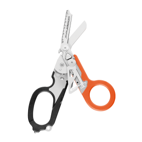 Multifunktionsschere 6 Werkzeuge Raptor Schwarz und Orange - Leatherman