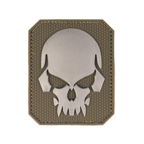 Patch 3D PVC Squelette Vert Olive - Miltec