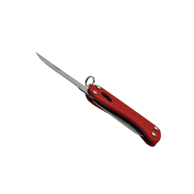 Multifunktionsmesser Mini Barrow rot - Baladéo