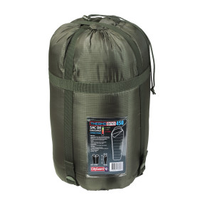 Śpiwór Thermobag Wielki Mróz 450g/m² - Khaki - CityGuard