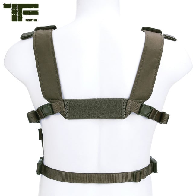 Chest Rig modulaire Vert OD - Task Force 2215