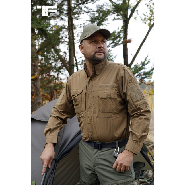 Chemise Bravo One Coyote - Task Force 2215