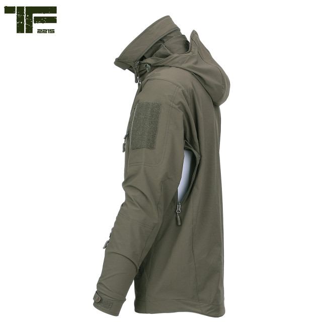 Softshell Jas Echo One Groen OD - Task Force 2215