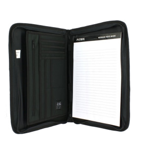 Pochette porte documents A4 noire - Patrol