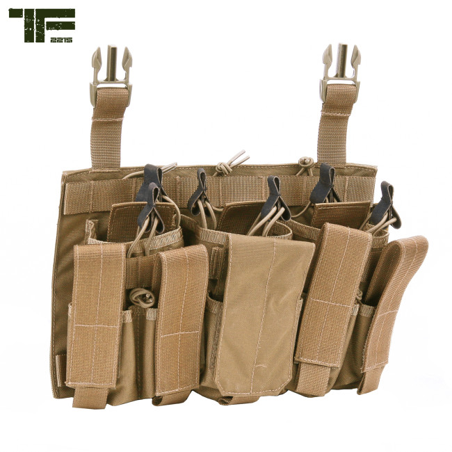 Pochette chargeurs fixation rapide Coyote - Task Force 2215