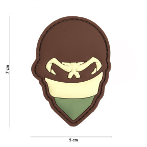 Patch 3D PVC Polish Skull Balaclava Multi