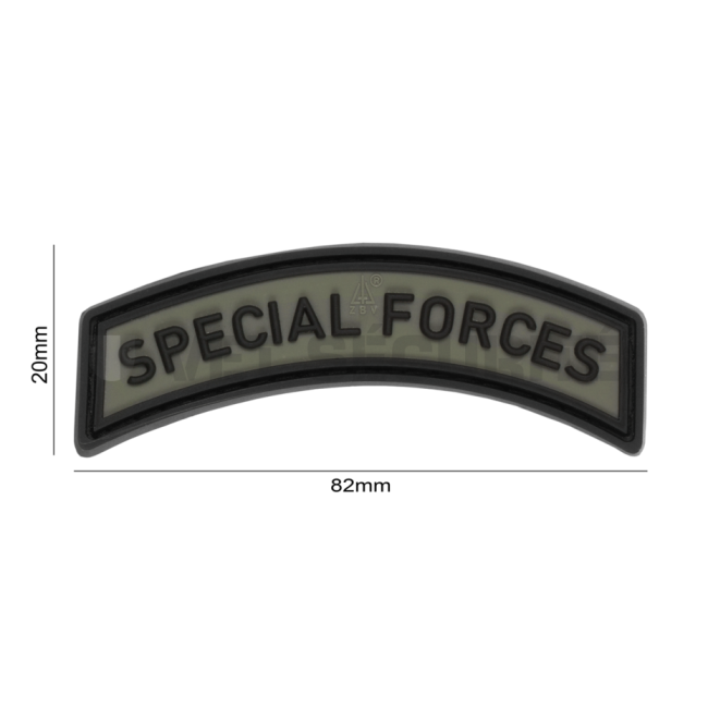 Naszywka Gumowa Special Forces Tab - JTG