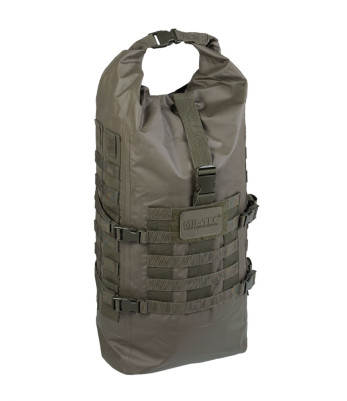 Sac à dos tactique Dry-Bag Vert 35L - Miltec