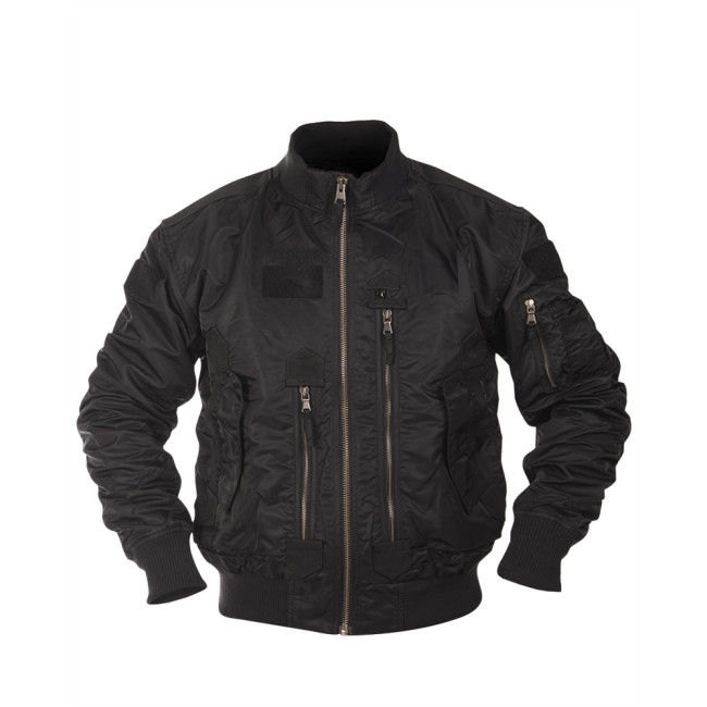 US Tactical Flight Vest Zwart - Miltec