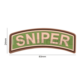 Naszywka Sniper Tab Rubber Multicam - Jacket To Go
